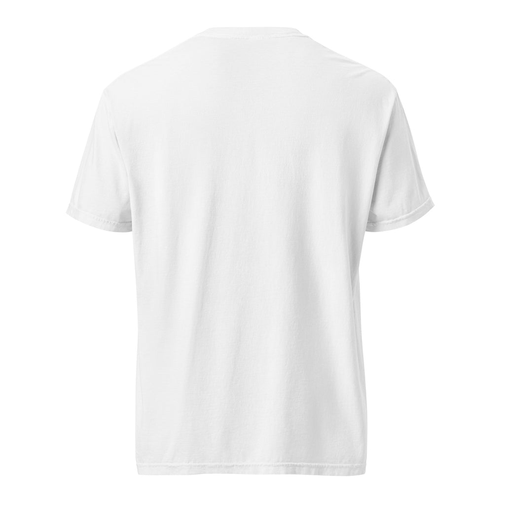 White t-shirt on a white background